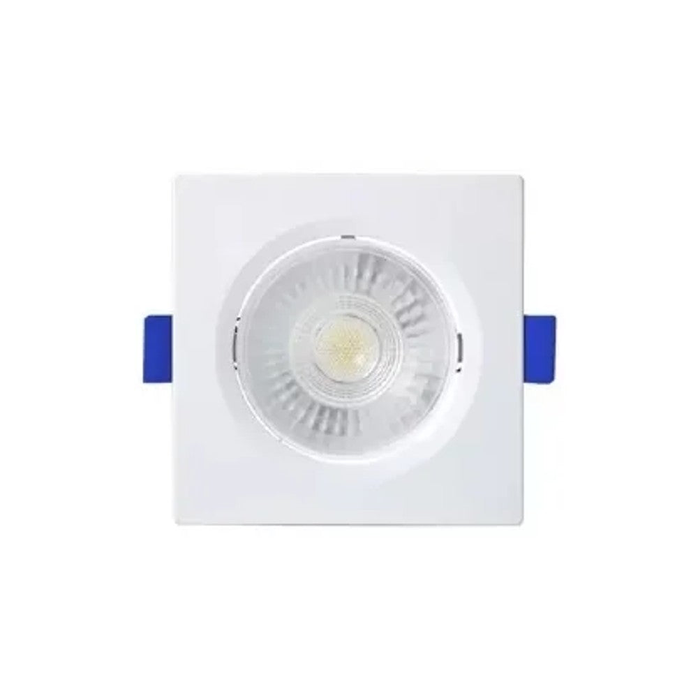 Spot Blumenau LED Embutir Quadrado 8W 3000K Branco