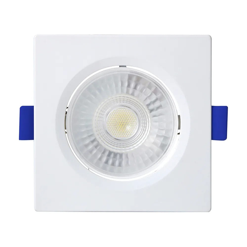 Spot Blumenau LED Embutir Quadrado 8W 6500K Branco