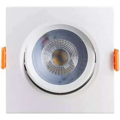 Spot Bronzearte Easy LED Decor Embutir Quadrado 5W 6500K Branco