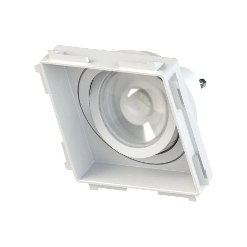 Spot Embutir No Frame 1xAR70 Branco SE-3302036