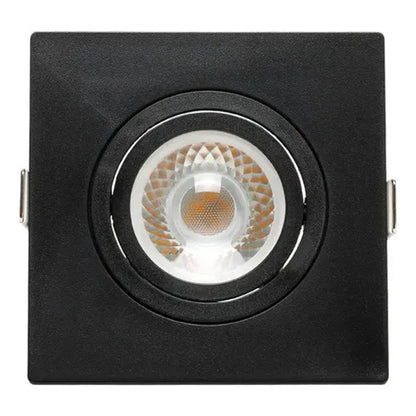 Spot Embutir Quadrado 1xMR16 Preto Save Energy