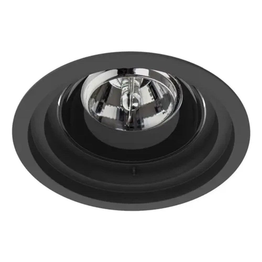 Spot Embutir Redondo Noframe 1xPAR20 Preto Moon
