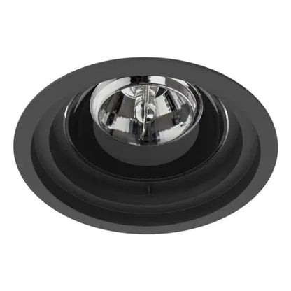 Spot Embutir Redondo Noframe 1xPAR20 Preto Moon