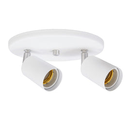 Spot Indaluz Tubinho 2 Lâmpadas Branco A334