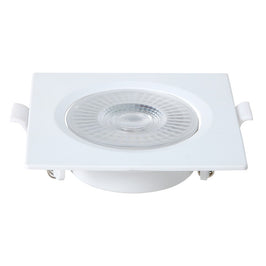 Spot LED Embutir Quadrado 3W 3000K Branco Blumenau