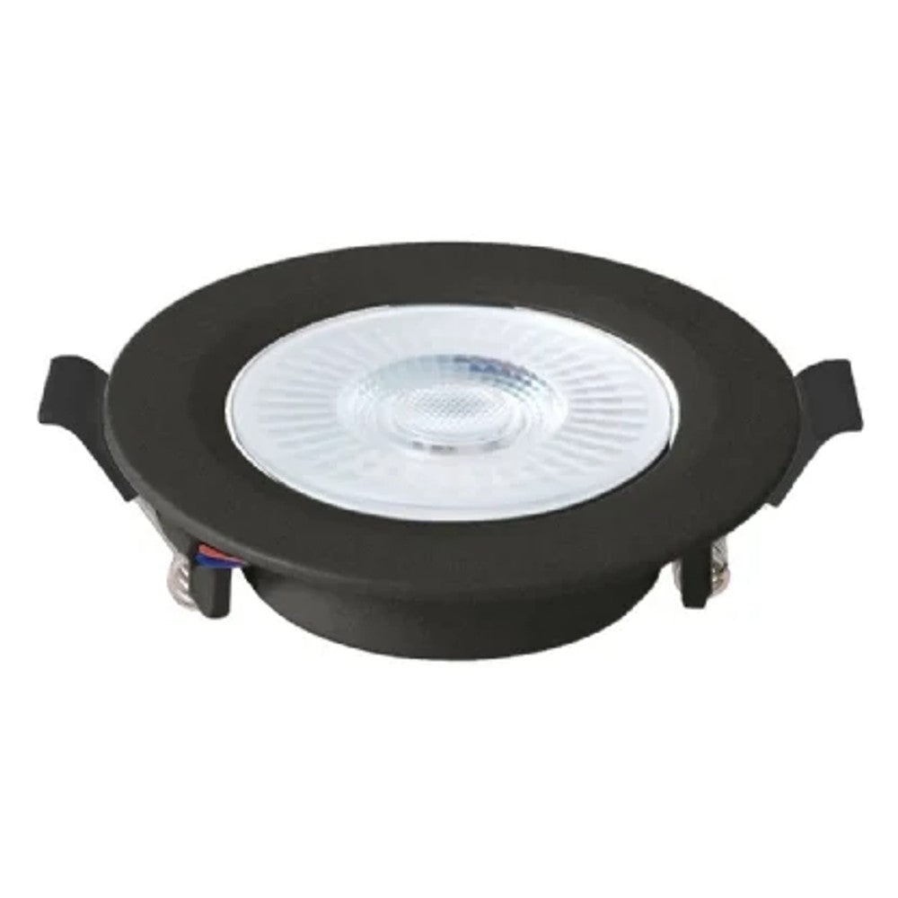 Spot LED Embutir Redondo 6W 6500K Preto Blumenau