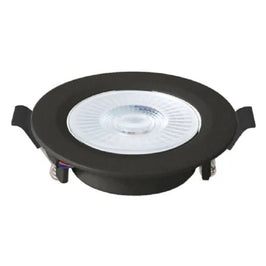 Spot LED Embutir Redondo 6W 6500K Preto Blumenau