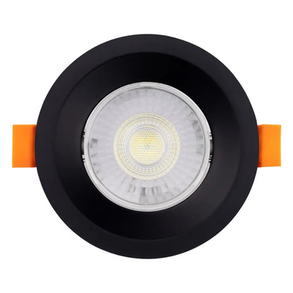 Spot LED Embutir Redondo 6W 6500K Preto Blumenau