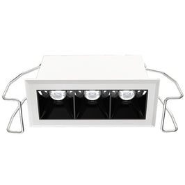 Spot New Line Mikro 3 Fases 6W 2700K 36º Preto