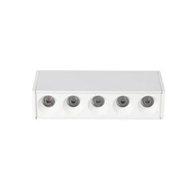 Spot New Line Mikro 6 Focos Retangular 12W 2700K 36º Branco