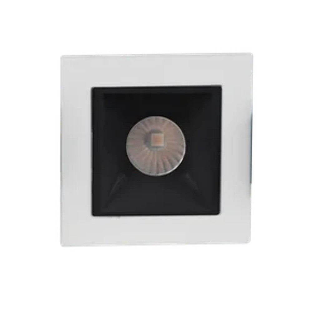 Spot Pix Vigo Embutido Quadrado 2W 4K 30º Branco