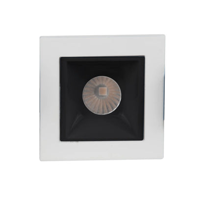 Spot Pix Vigo Embutir Quadrado 2W 4000K 30º Preto