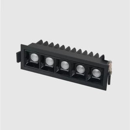 Spot Pix Vigo Embutir Retangular 10W 4000K 30° Preto