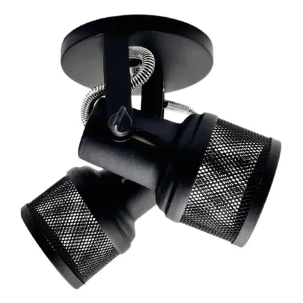 Spot Telinha Indaluz A023 2 E27 Preto