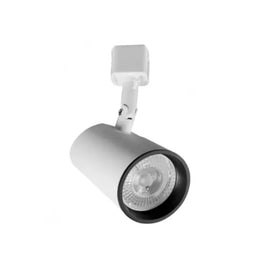 Spot Trilho Pipe PAR20 Recuado Branco e Preto Moon