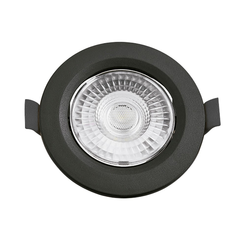 Spot de Embutir Blumenau LED Redondo 6W 4100K Preto