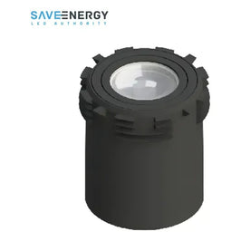 Spot de Embutir Gravity No-Frame 1xPAR20 Preto Save Energy