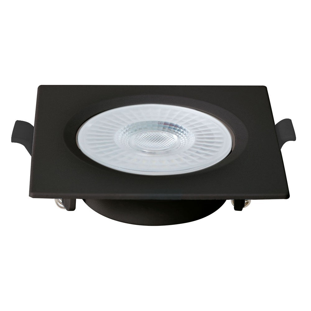 Spot de Embutir Quadrado Blumenau LED 6W 6500K Preto