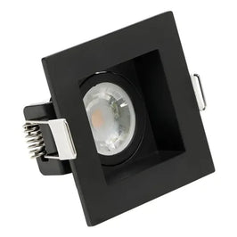 Spot de Embutir Quadrado para Lâmpada MR11 Preto Save Energy