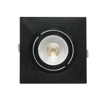 Spot de Embutir Quadrado para Lâmpada PAR20 Preto Save Energy