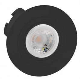 Spot de Embutir Redondo MR11 Preto Face Plana Save Energy