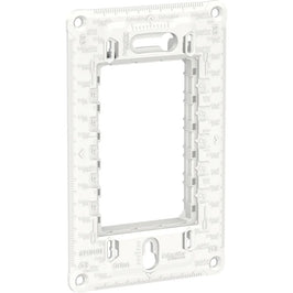 Suporte 2x4 3 Módulos Branco Orion Schneider