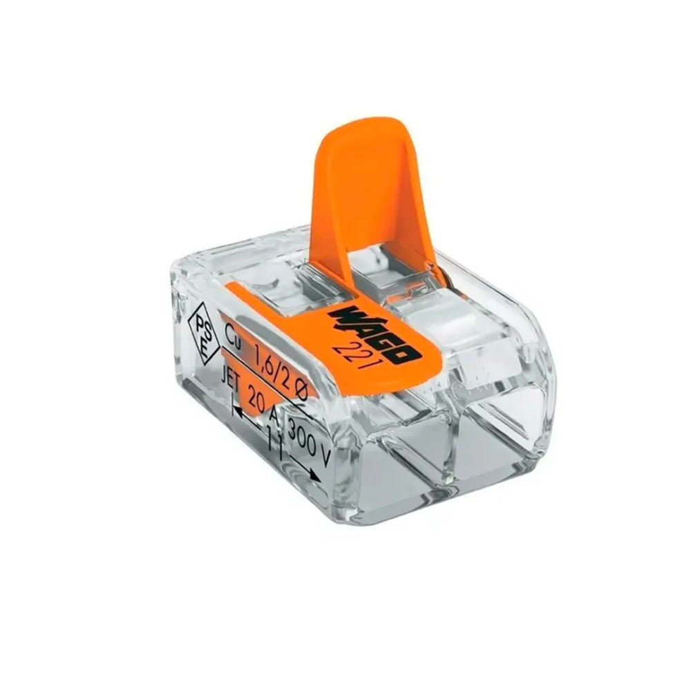 Suporte para Conectores Wago até 6,0mm Modelo 221510