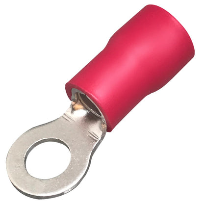 TERMINAL ANEL 10,0 VERMELHO FURO 6