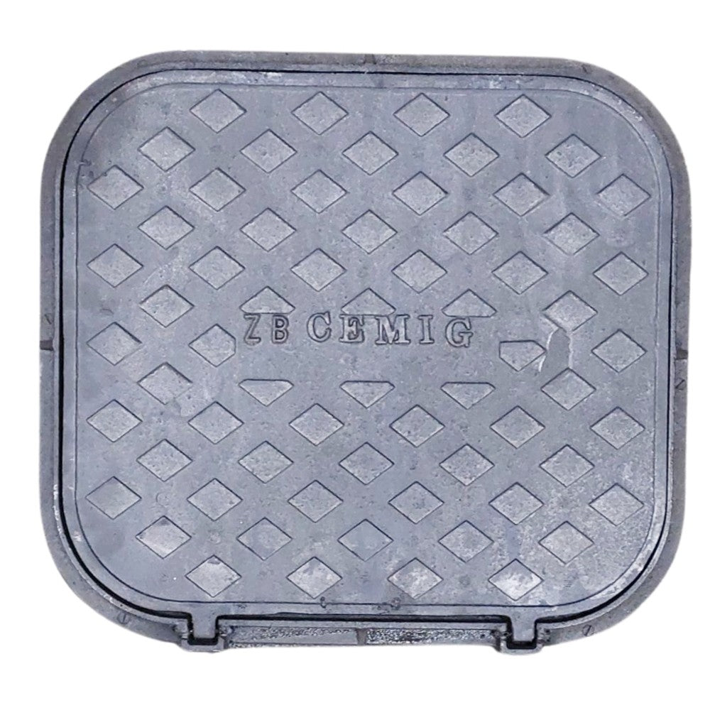 Tampão Ferro Fundido CP-01 ZBP-Passeio 11kg 50x45cm