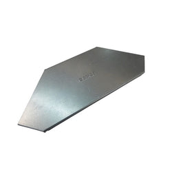 Tampa Curva Horizontal 90 Graus 100mm Chapa 24 para Eletrocalha