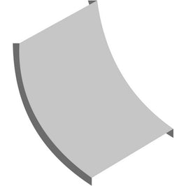 Tampa Curva Vertical Interna 200 Chapa 24 Para Eletrocalha