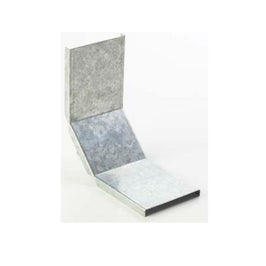 Tampa Curva Vertical Interna 90 Graus 100 mm Chapa 24 para Eletrocalha