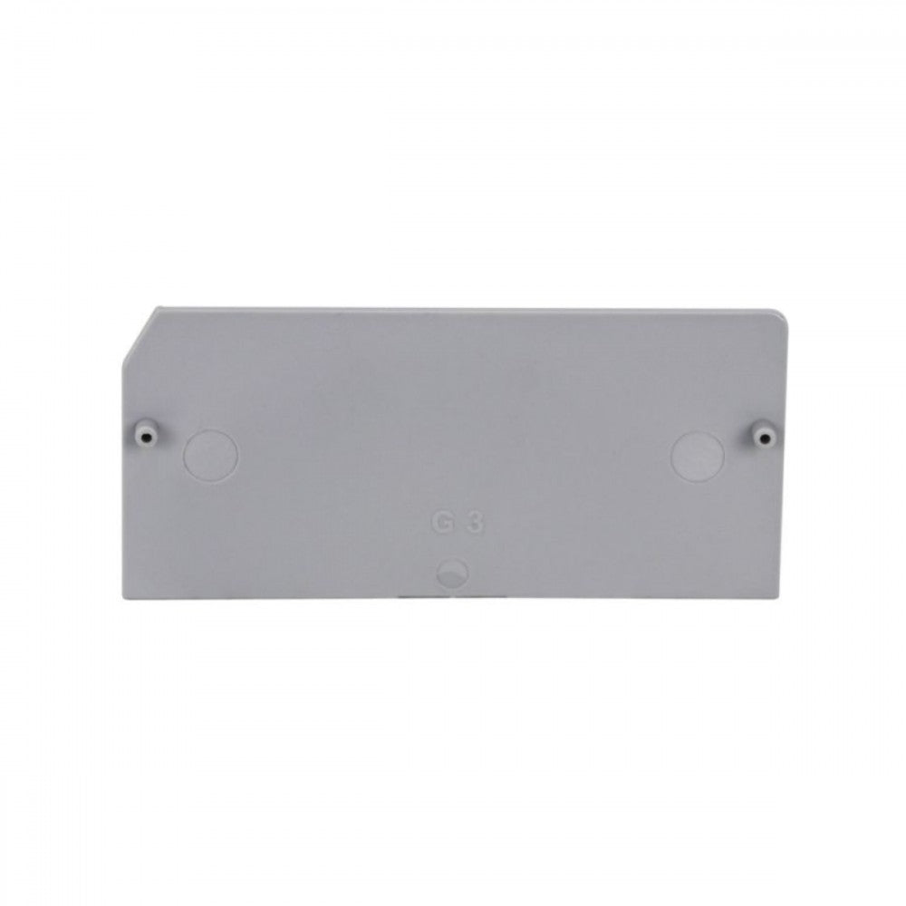Tampa de Fechamento para Borne BTWS 2P WEG Cinza