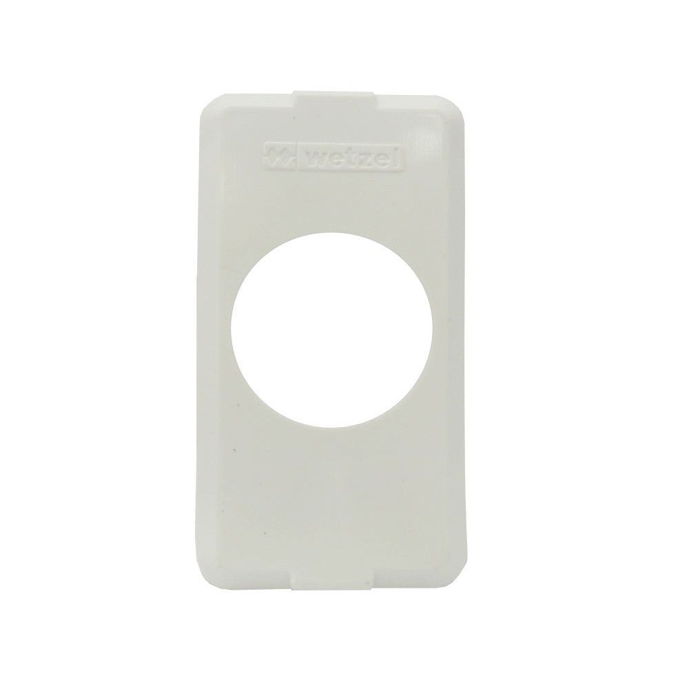 Tampa para Condulete PVC Branco 1/2-3/4 para 1 Tomada Redondo Wetzel