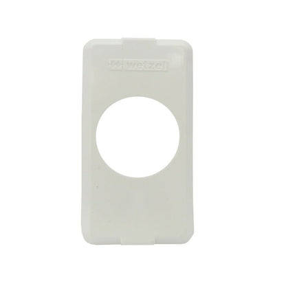 Tampa para Condulete PVC Branco 1/2-3/4 para 1 Tomada Redondo Wetzel