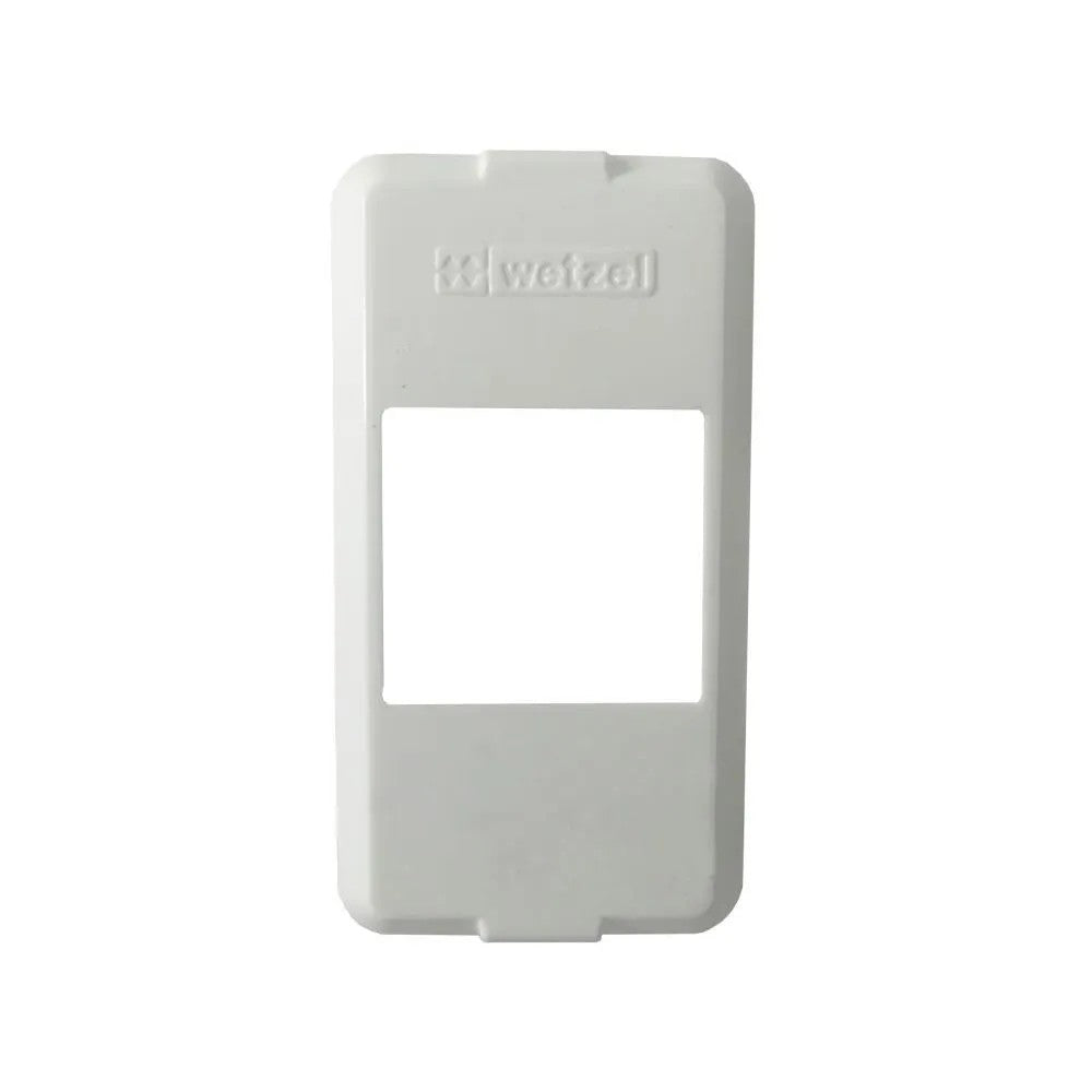 Tampa para Condulete PVC Branco 1/2-3/4 para 2 Interruptores Wetzel