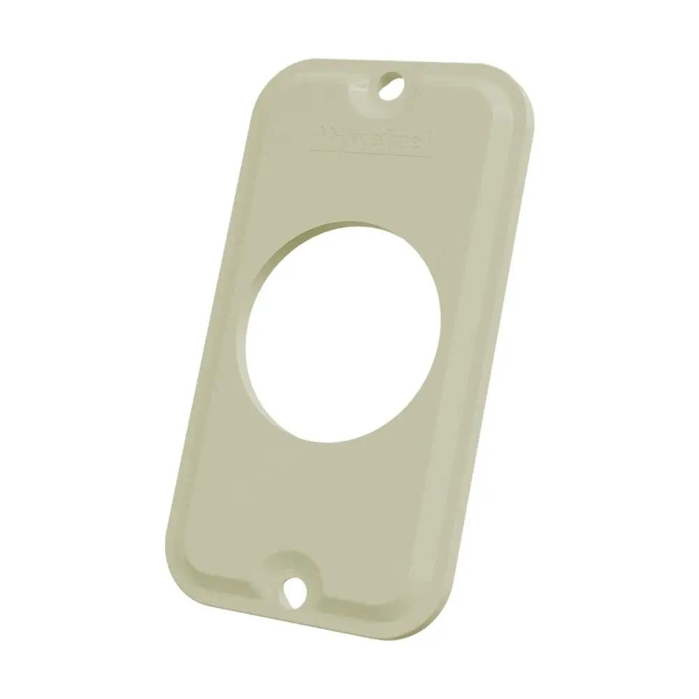 Tampa para Condulete PVC Branco 1 Polegada para 1 Tomada Redonda Wetzel