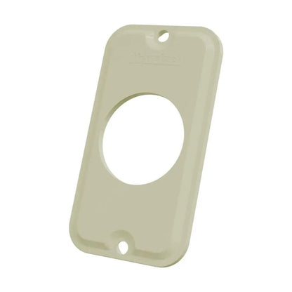 Tampa para Condulete PVC Branco 1 Polegada para 1 Tomada Redonda Wetzel