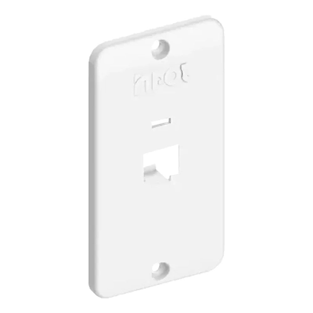 Tampa para Condulete PVC Branco 1 Polegada para 2 RJ Wetzel