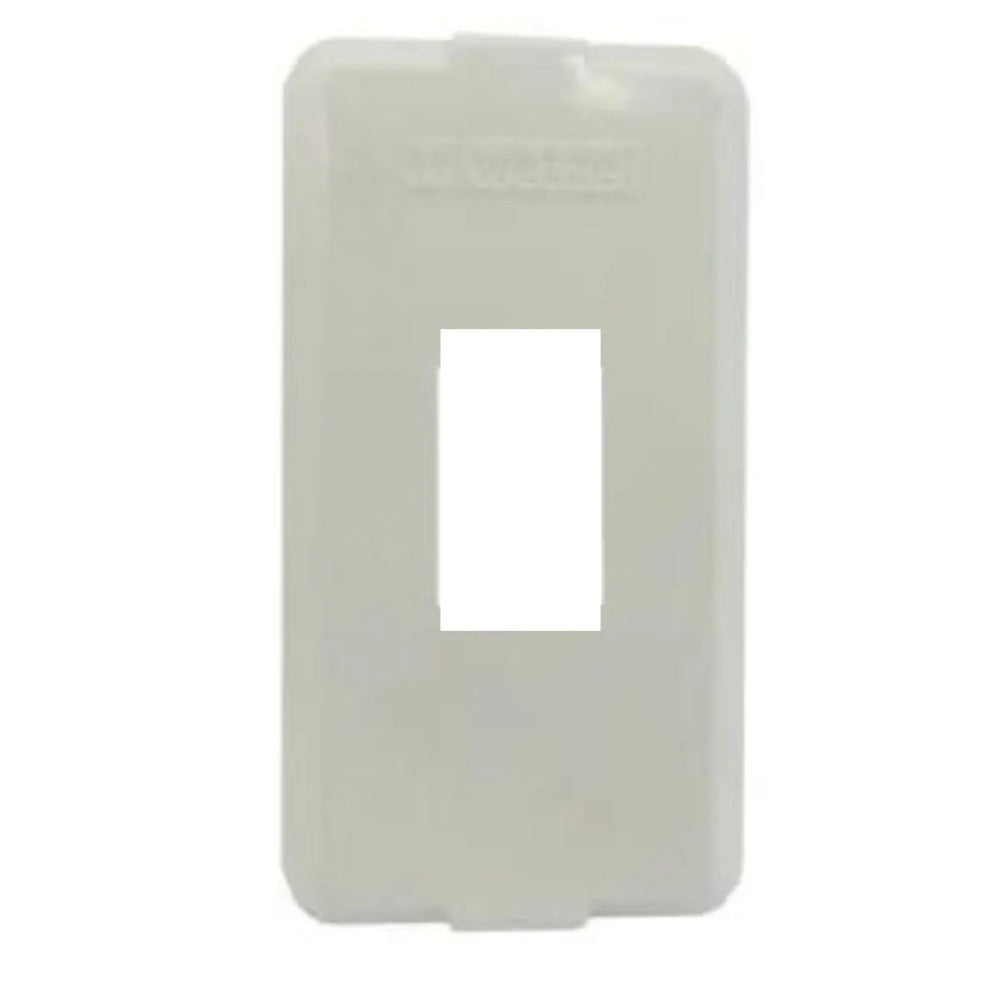 Tampa para Condulete PVC Branco 1 polegada para 1 Interruptor Vertical Wetzel