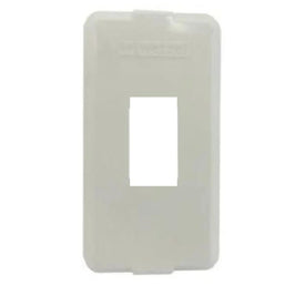 Tampa para Condulete PVC Branco 1 polegada para 1 Interruptor Vertical Wetzel