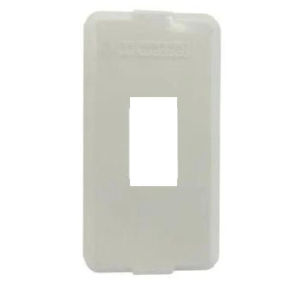Tampa para Condulete PVC Branco 1 polegada para 1 Interruptor Vertical Wetzel