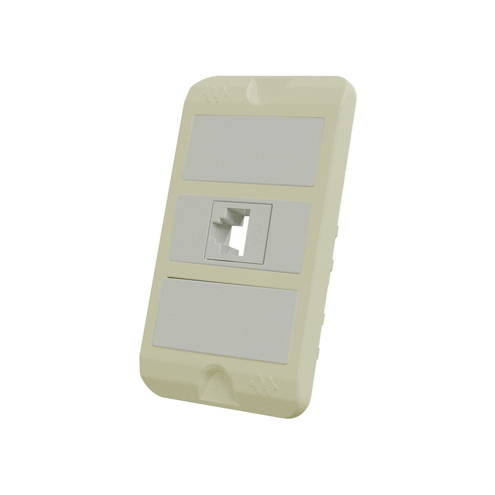 Tampa para Condulete PVC Branco 3/4 3 Postos Horizontal Industrial Wetzel