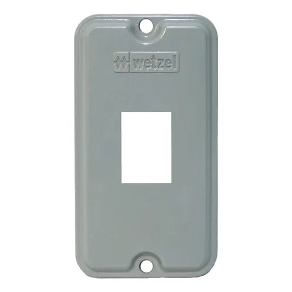 Tampa para Condulete PVC Cinza 1/2-3/4 para 1 Interruptor Wetzel