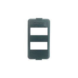 Tampa para Condulete PVC Cinza 1/2-3/4 para 2 Interruptores Wetzel
