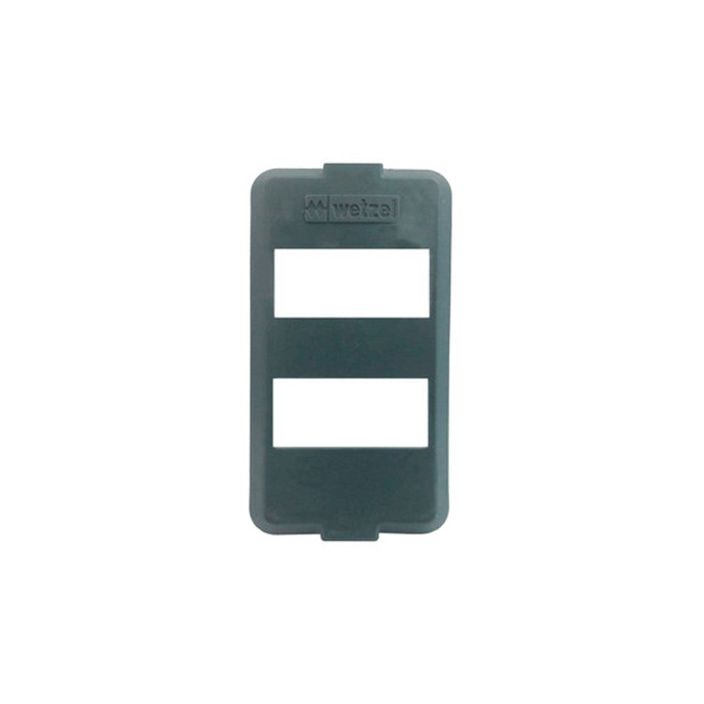 Tampa para Condulete PVC Cinza 1/2-3/4 para 2 Interruptores Wetzel