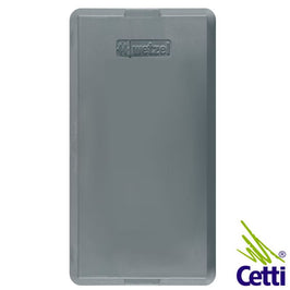 Tampa para Condulete PVC Cinza 1 Polegada Cega Wetzel
