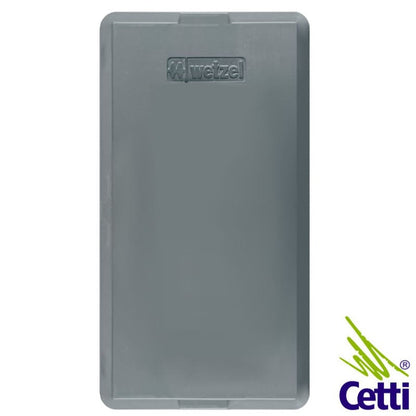 Tampa para Condulete PVC Cinza 1 Polegada Cega Wetzel