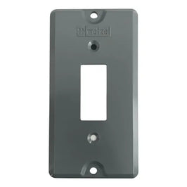 Tampa para Condulete PVC Cinza 1 Polegada para 1 Interruptor Vertical Wetzel