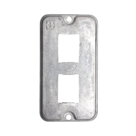 Tampa para Condulete de Alumínio 1/2-3/4 para 2 RJ45 Wetzel
